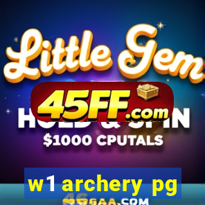 w1 archery pg